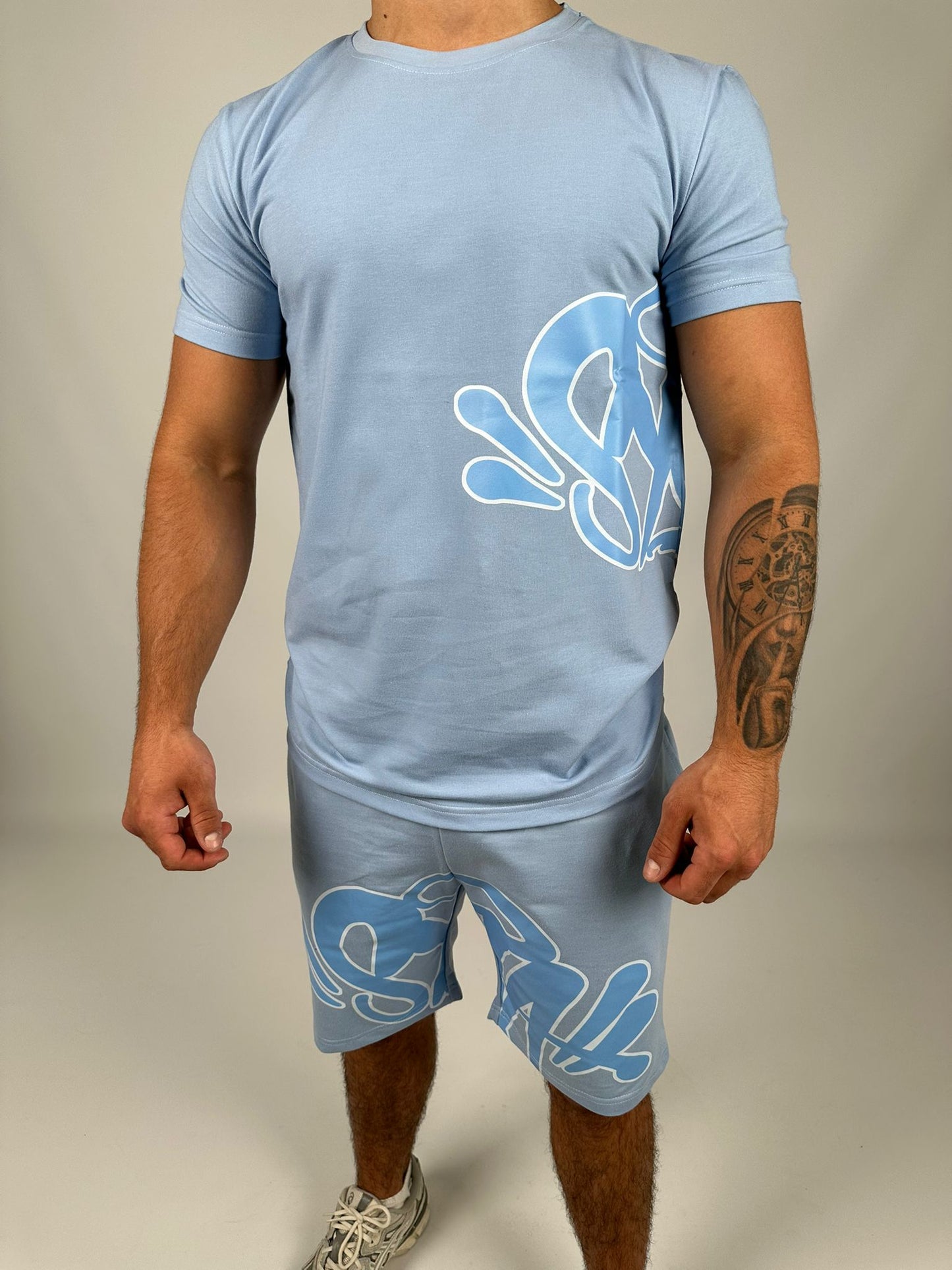 conjunto corto syna world azul