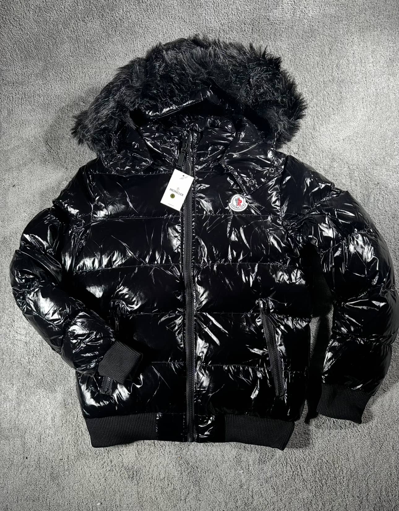 chaqueta moncler negro