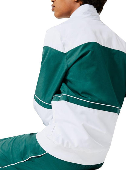 Chándal Lacoste Sport Color Block Verde Hombre