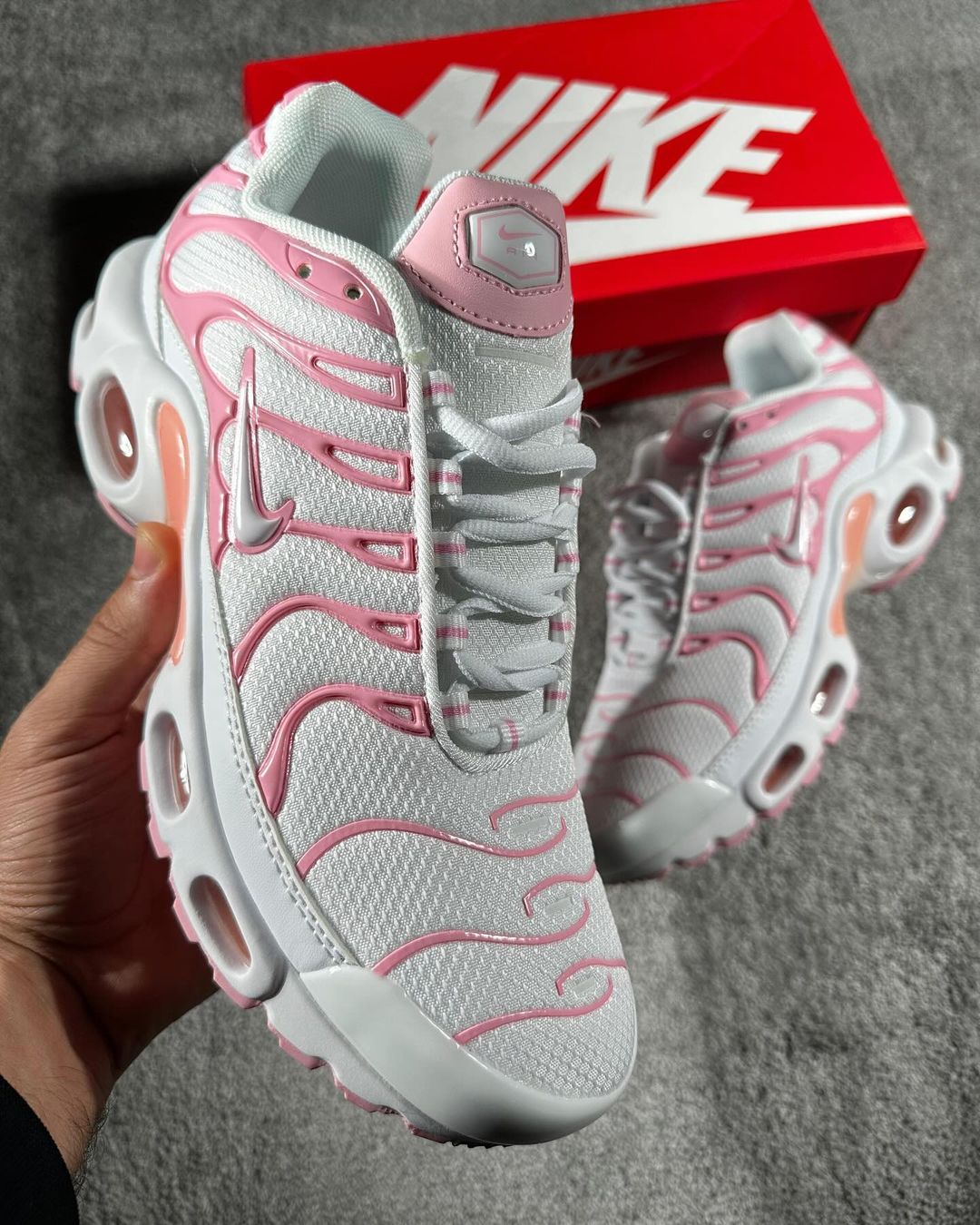 nike tn rosa claro