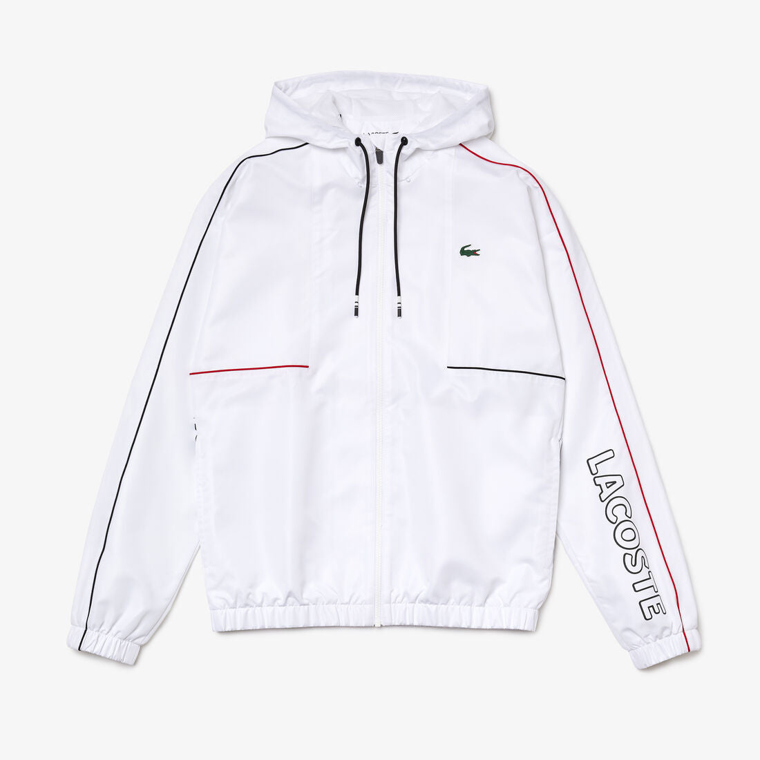 chándal lacoste sport cocodrilo blanco